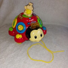 Vtech Crazy Legs Learning Bug Musical Light-up Talking Ladybug #0662 Pre-owned