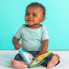 Teethe & Read™ Baby Soft Book: Soft Pages for Teething Relief – Age 3 +