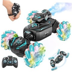 Gesture Sensing Remote Control Car, RC Cars Toys for Boys Age 6-12, 4WD Blue