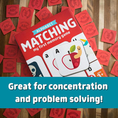 Alphabet Matching Memory Game for Kids Ages 3+ – Preschool