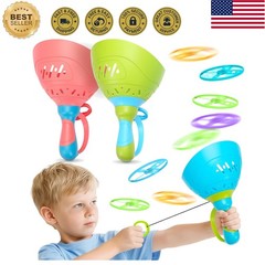 Ultimate Outdoor Fun: Manual Capture Flying Disc Game for Boys & Girls Ages 3-12