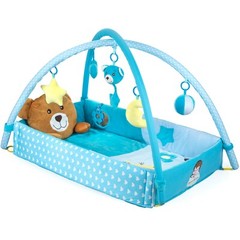 Baby Play Gym Tummy Time Activity Mat with Developmental Toys for Infants 0+