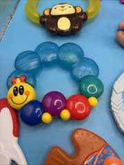 Baby Teether Lot 12pcs Bella Tunno Itzy Ritzy NUK Manhattan Toy Infant Sensory