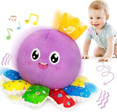 Musical Toys for Babies 6-12-18 Months, Multi-Functional Interactive Crawling Da