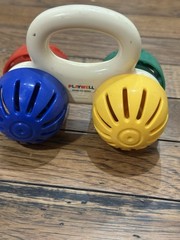 Playwell Activity Toy Hand-Eye Coordination Red Blue Yellow Green White