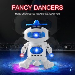 Dancing Robot Toy for Kids – Singing & Spinning Light-Up Toy Gift for Boys & Gir