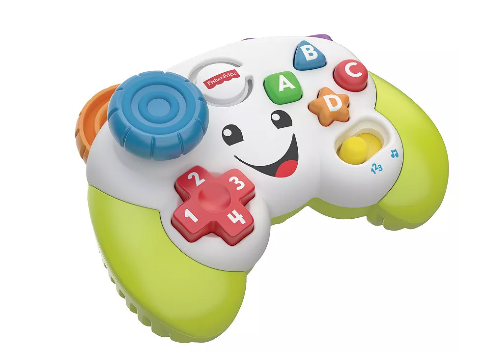 Fisher-Price Game & Learn Controller 6-36m Shapes, Letters, Numbers, Sounds NEW