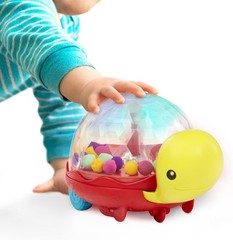 Light-Up Turtle Ball Popper & Walker – Fun Crawling and Walking Toy for Toddlers
