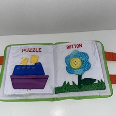 Busy Book Embroidered Complete
