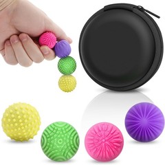 4-Pack Silicone Magnetic Balls for Adults,Teens, Sensory Toys for ADHD Autism…