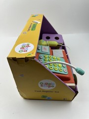Gigglescape Cash Register Set Educational Toy 31 Pieces for Kids Age 3+