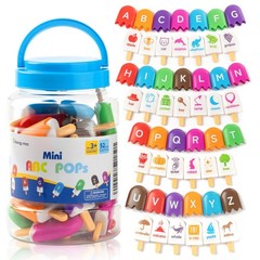 ABC Popsicles – Alphabet Learning Toys, Preschool Educational Toys for Classr…