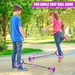 Manual Operation Ankle Skip Ball – Engage Your Kids with Active Play Outdoors
