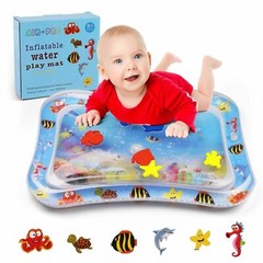 Inflatable Water Play Mat For Newborn Baby Infants Toddlers Toys Christmas Gift