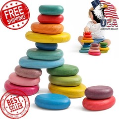 OESSUF Multicolor Stacking Rocks 16pc