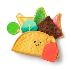Multi-Sensory Soft Taco Fill & Spill Infant Toy: Fabric Learning Set