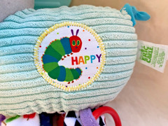 Eric Carle Elephant Rattle Plush Animal Baby Toy Crinkle Teether 2019 Rings