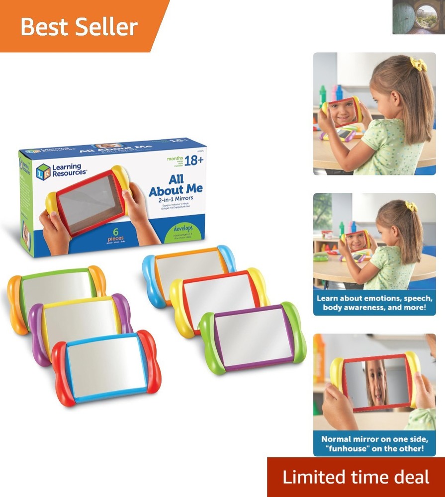 Toddler-Friendly Double-Sided Mirrors: Skill Development & Self-Awareness