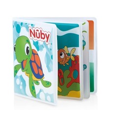 Nuby Bath Fun Time Book with Water-Proof Pages and 1 Count (Pack of 1), White
