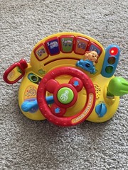 VTech Turn and Learn Driver Kids Educational Toy Sound Music Ages 0-5
