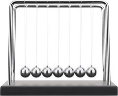 Newtons Cradle Balance Balls Science Physics Gadget Desktop Decoration Kineti…