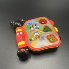 Disney Mickey Mouse Shapes Colors Learning Talking Story Book – English/Spanish