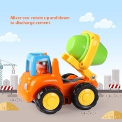 Inertia Toy Early Educational Toddler Baby Toy Friction Powered Cars Push and…