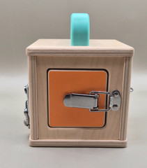 Lovevery The Lock Box Puzzle Montessori Wooden Toy Original Version