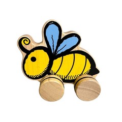 Begin Again Wooden Push Toddler Toys Wooden Push Toys Bugs Bee Ladybug Butterfly