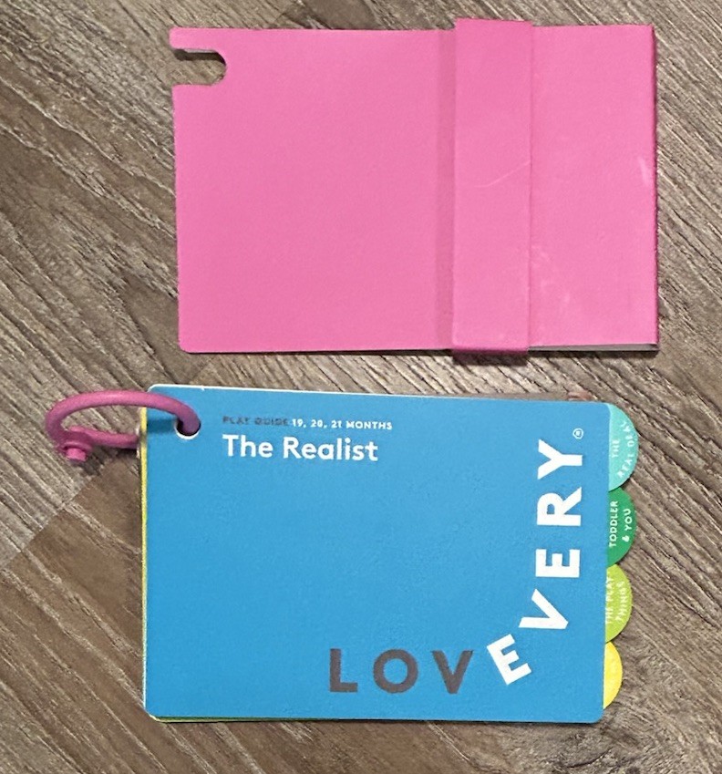 Retired Lovevery The Realist Play Guide Cards Book Montessori