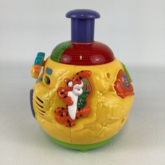 VTech Disney Winnie The Pooh Play & Learn Spinning Top Lights Music interactive