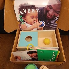 Lovevery PARTIAL Thinker Play Kit Opposite Balls Stacking Stones Wallet Lot ++++