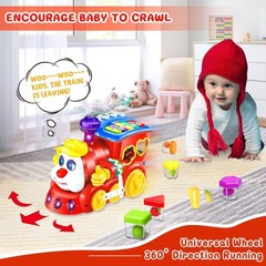 Musical Train Toy for Toddlers 12-18 Months – Early Learning Gift for Kids