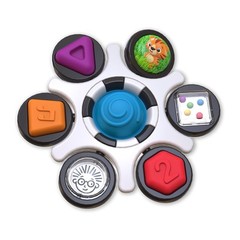 Baby Einstein Curiosity Clutch Toy Sensory Fidget Rattle for Infants 3 Months Up