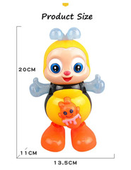 Interactive Dancing Bee Musical Toy for Preschool Learning and Fun