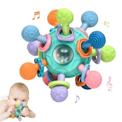 Baby Sensory Toys For 0-6-12 Months Food Grade Teething Toy Gift For Boys Girl
