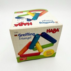 HABA INFANT GREIFLING Triangle CLUTCHING TOY, QUALITY MADE GERMANY 1291