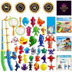 30 Colorful Floating Fish Magnetic Fishing Game for Kids – Educational Playtime