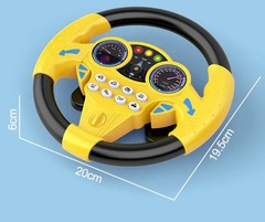 Infant Shining Simulation Steering Wheel Toys Children’s Toy Kids Early Educatio