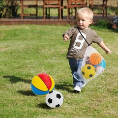 Balls for Toddlers 1-3,Toddler Sports Toys,Set of 7 Kids Ball Soft Foam Baby …