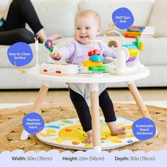 Move2Play 4-In-1 Baby Activity Center | Montessori-Inspired Free Shipping