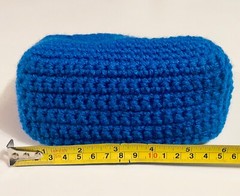 Handmade Crochet Blue Color Sorting Playset, Learning Toy, Montessori