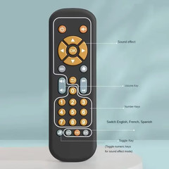 Infant Remote Control Toy with Music and Lights for Babies 1-3 Years Old