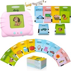 Interactive Learning Toy Pack: 224 Flash Cards for Speech & Vocabulary Growth