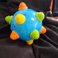 Blue Orange Green Yellow Multicolor Developmental Baby Toy Ball Motor Skills