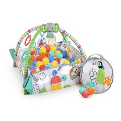 Bright Starts 5-in-1 Your Way Ball Play 1 Count (Pack of 1), Totally Tropical