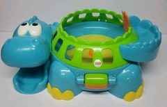 Fisher-Price Go Baby Go! Poppity Pop Musical Dino Tested And Works!