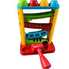 Infantino Bop and Drop Ball Tower Colorful Activity for Hand Eye Coordination…