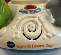Vtech SPIN & LEARN TOP Sea Animals (Tested and Working) Dolphin, Crab, Turtle