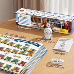 Interactive Learning Posters with Talking Astronaut Pen Tap to Learn ABCs Num…
